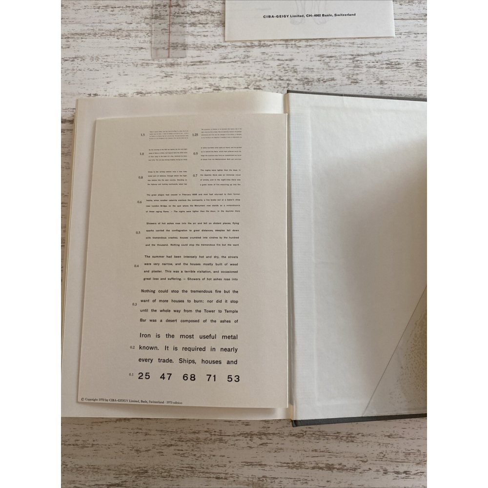 Scientific Tables Giegy Seventh Edition (1970 Hardcover) - Picture 7 of 16